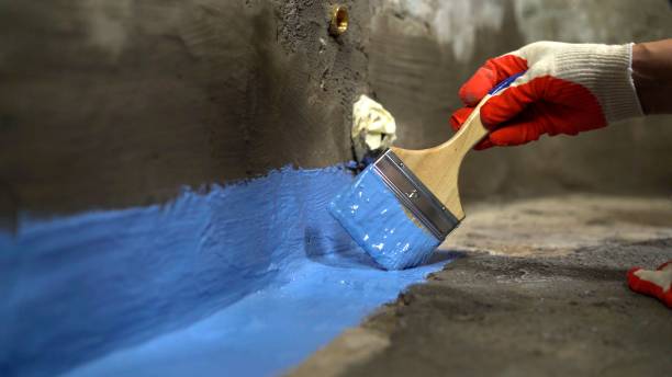 Crawl space vapor barrier installation in Mansfield, OH